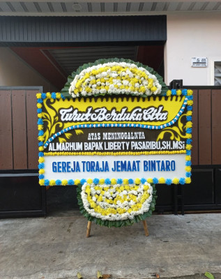 Papan Bunga Duka di Rengasdengklok